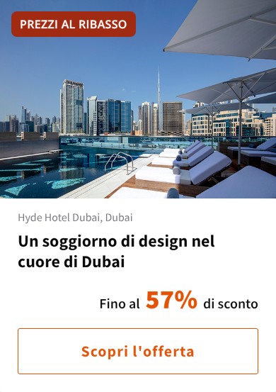 Un soggiorno di design nel cuore di Dubai