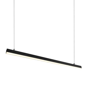 Philips 2835 Apparecchio lineare LED CCT da 150 cm (tonalità di luce dimmerabile) 50W 7500Lm IP40 finitura nera