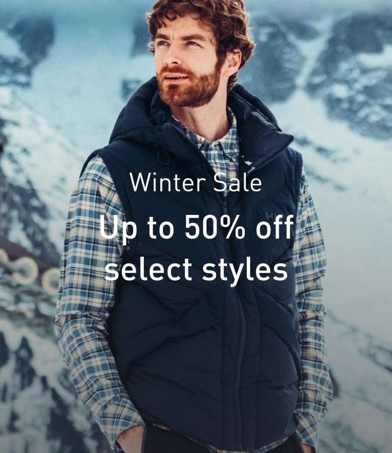 Winter Sale. Up to 50% off select styles