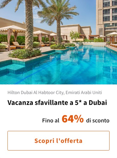 Vacanza sfavillante a 5* a Dubai
