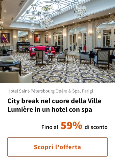 City break nel cuore della Ville Lumière in un hotel con spa