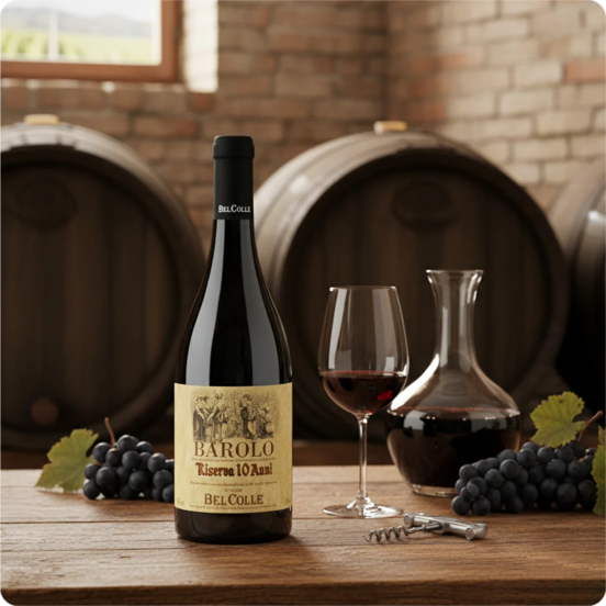 10 Years Barolo DOCG Riserva 2015 - Bel Colle - 0.75 L
