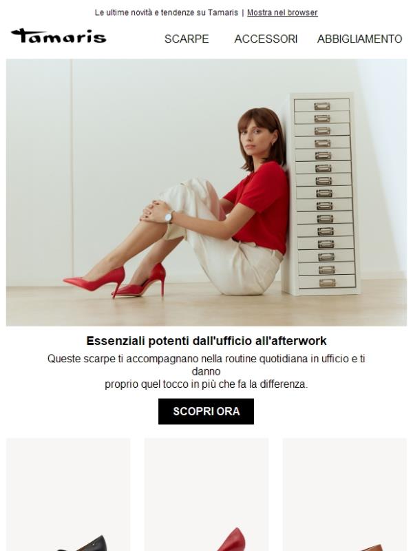 Essenziali potenti dall'ufficio all'afterwork