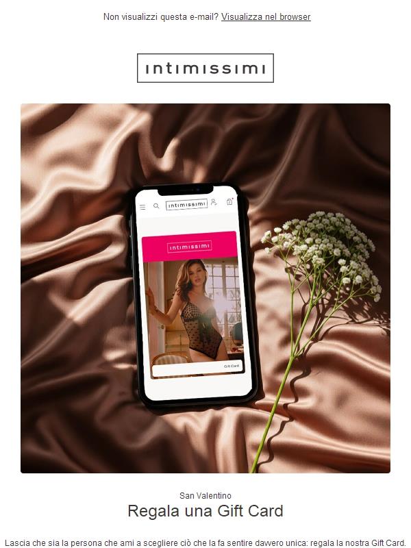 San Valentino last minute? Regala la Gift Card