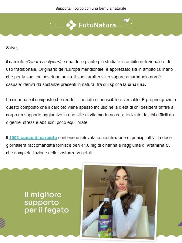 La forza del carciofo 🌿