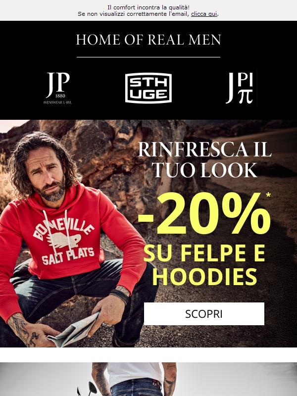 ⌛️ Ultima chiamata! - 20% su felpe e hoodies