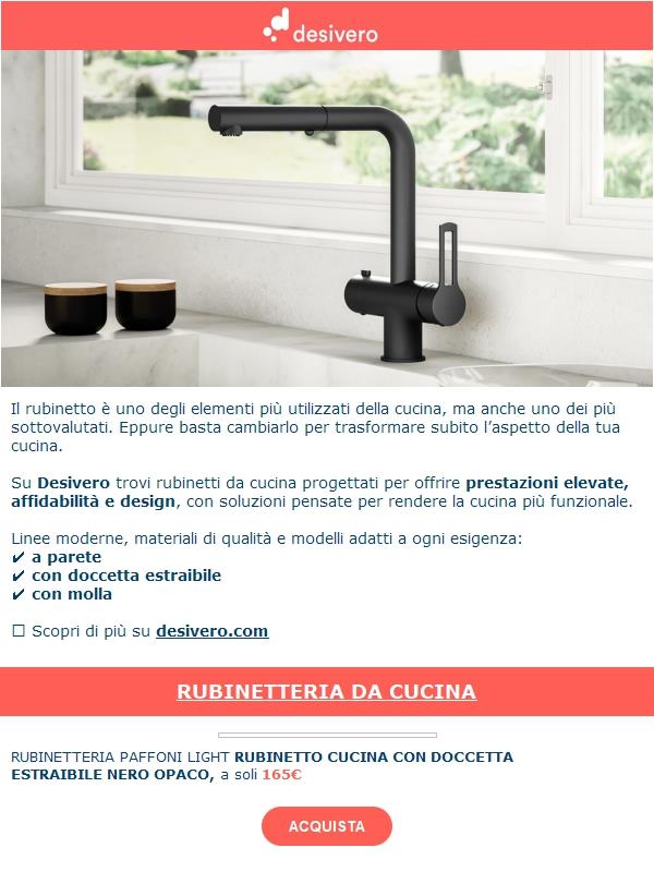 Rubinetti cucina: qualità e design. Scoprili tutti