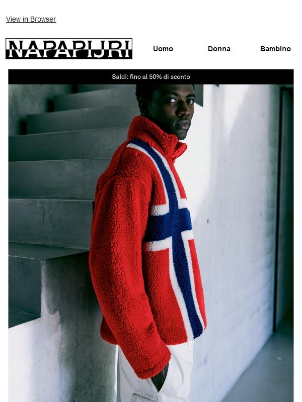 Collezione Fleece AI25 fino al 50%