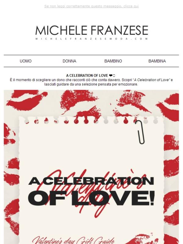 A CELEBRATION OF LOVE ❤️