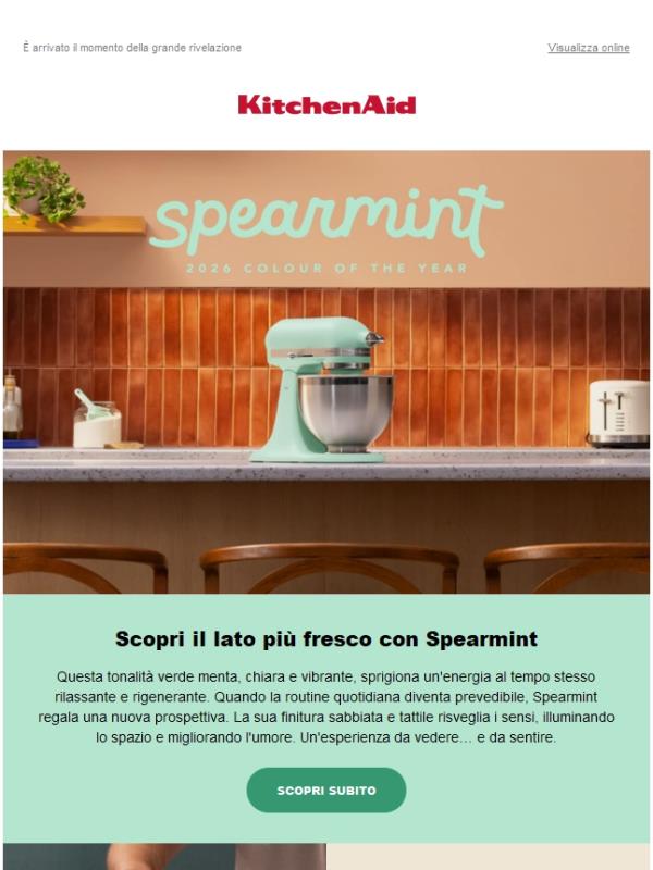 Scopri il lato più fresco con il nostro colore dell'anno