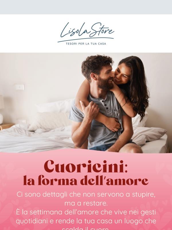 💝 Con i Saldi di San Valentino sconti fino al -70% su tutti i prodotti