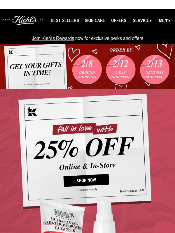 ⏳ Almost Over! 25% Off + 2-Day Shipping