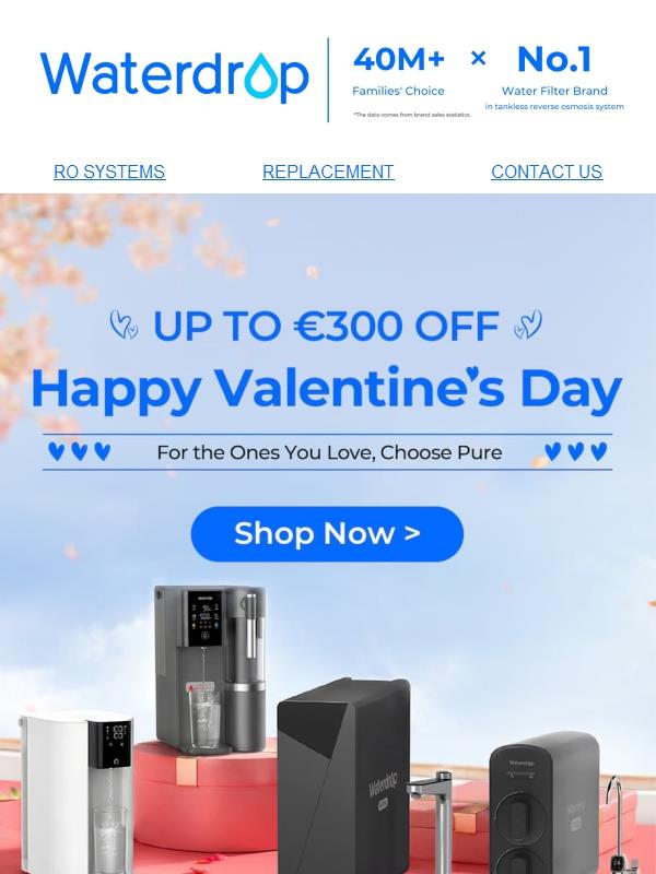 Acqua più pulita per le persone che ami