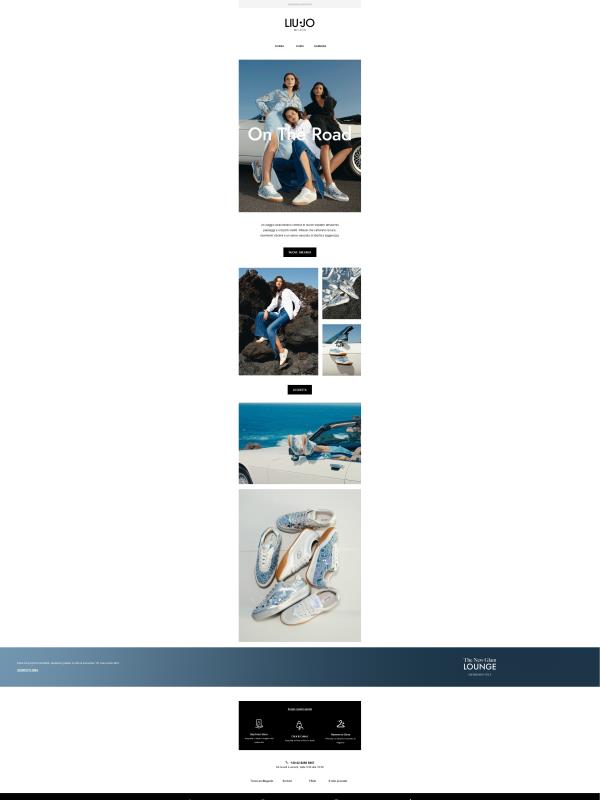 Nuove sneaker, on the road