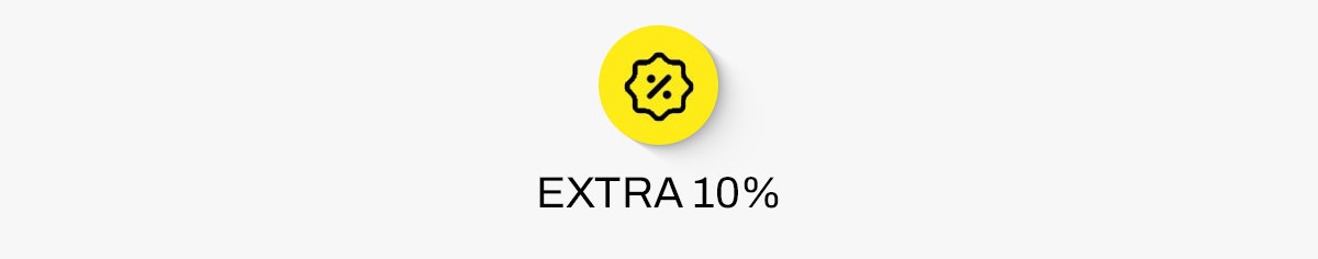 extra 10%