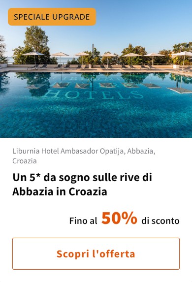 Un 5* da sogno sulle rive di Abbazia in Croazia