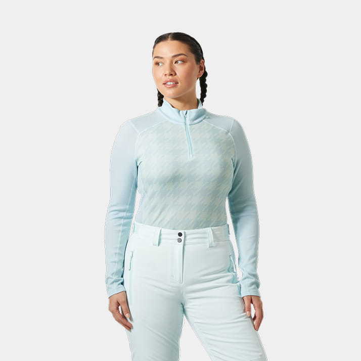 Women's LIFA® Merino Midweight Graphic Half-Zip Base Layer
