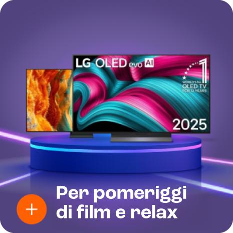 Per pomeriggi di film e relax