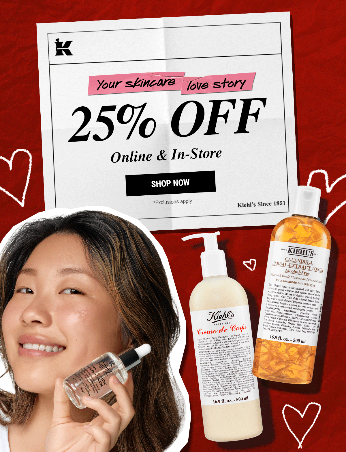 Your skincare love story
