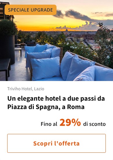 Un elegante hotel a due passi da Piazza di Spagna, a Roma