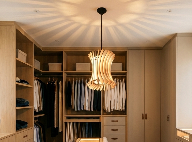 Illuminazione LED funzionale e di design per la cabina armadio