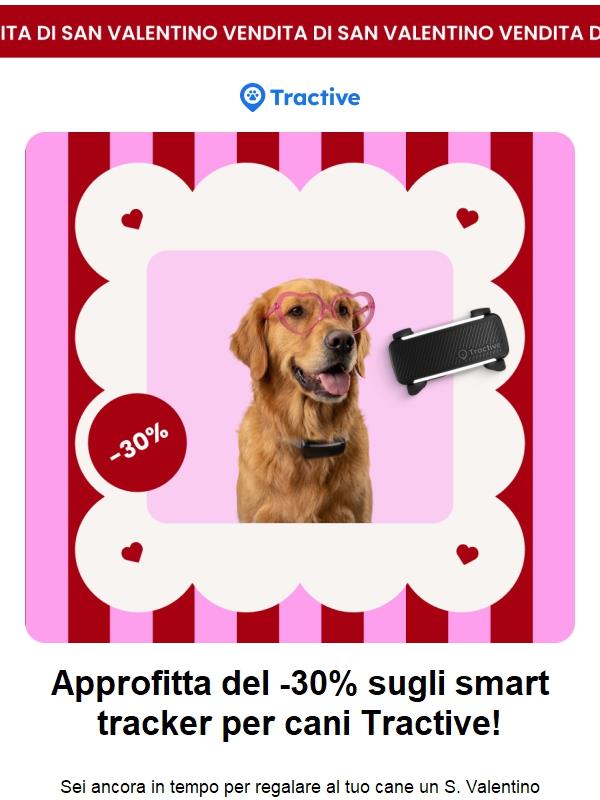 Ultima occasione: -30% su Tractive