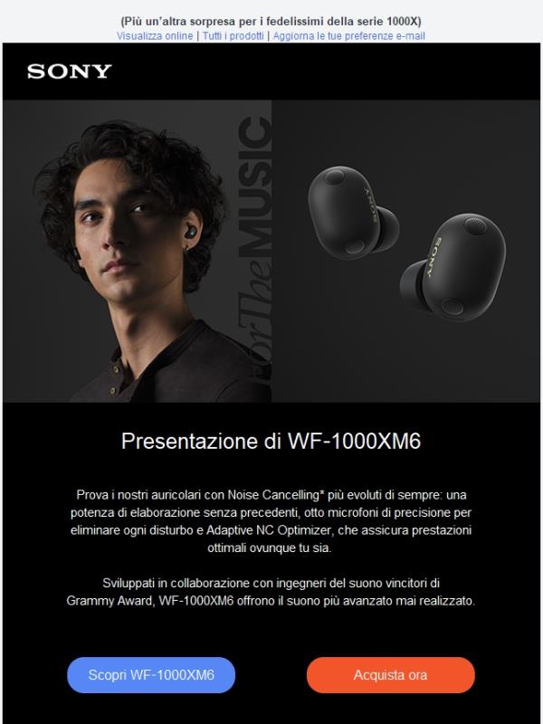 Presentazione di WF‑1000XM6 🤩