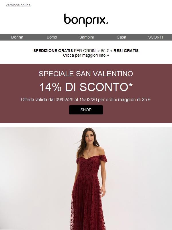 Attenzione: il tuo 14% di sconto sta per scadere!