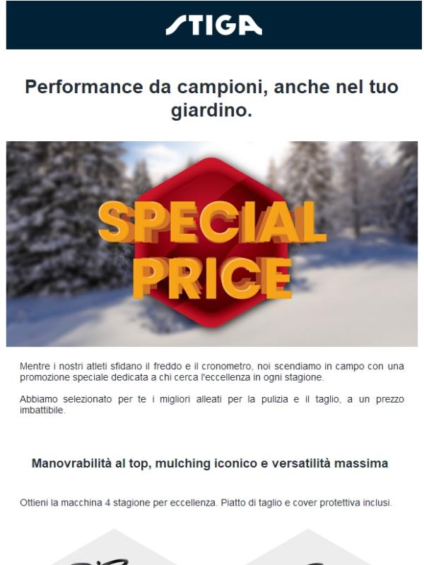 Offerte invernali da podio 🥇