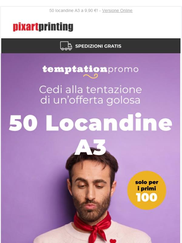 Scommettiamo che riusciamo a tentarti?