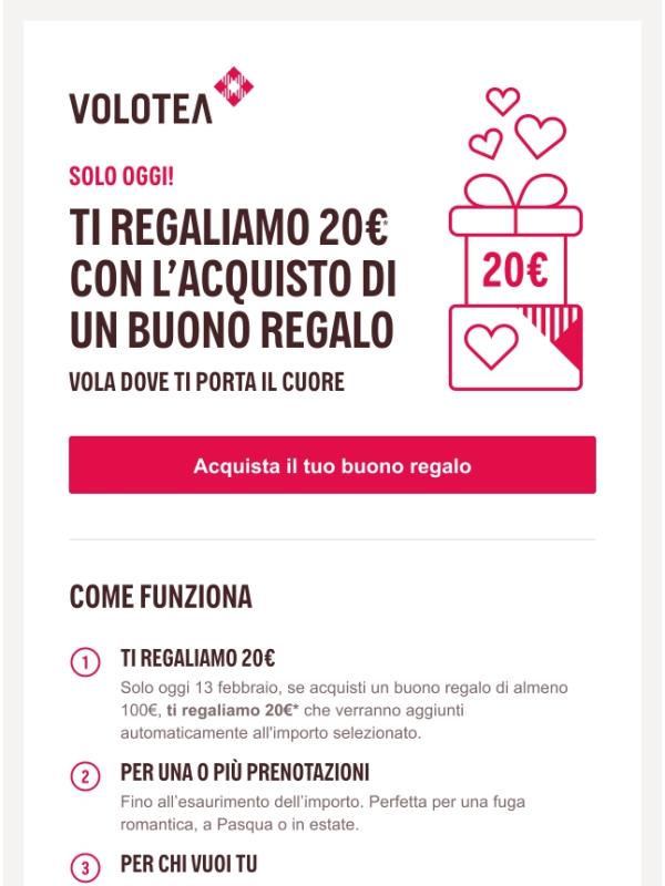 Nessun regalo in vista per San Valentino? ❤️