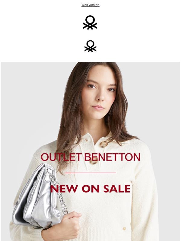 Outlet Benetton: tanti nuovi prodotti fino al -70% extra