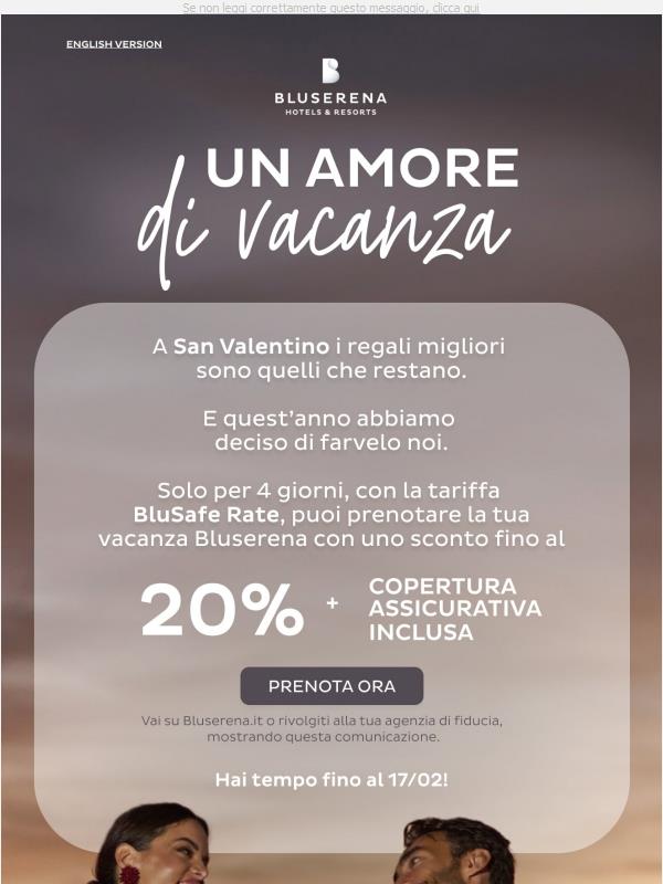 Il tuo regalo di San Valentino