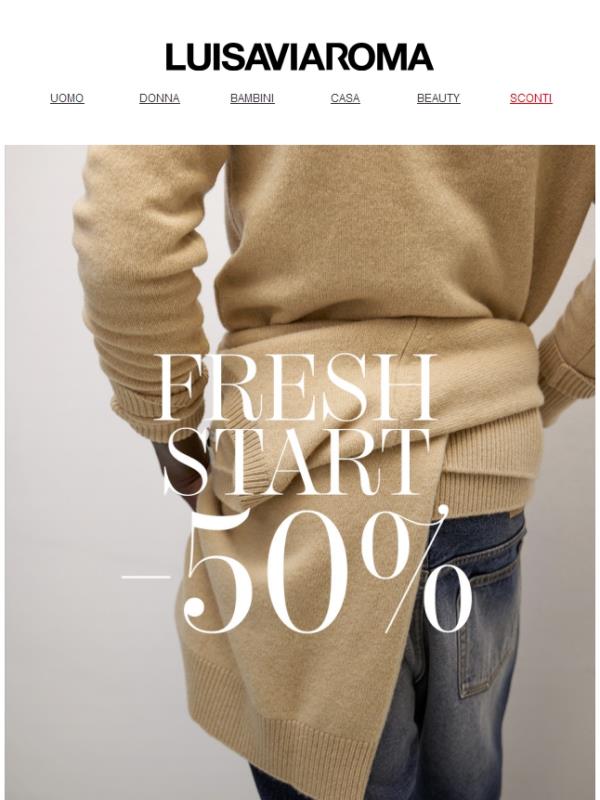 Rinnova il tuo guardaroba: scopri le promozioni