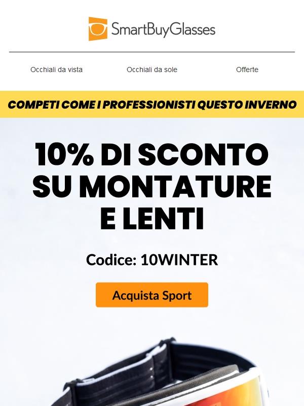 Visione nitida sulle piste