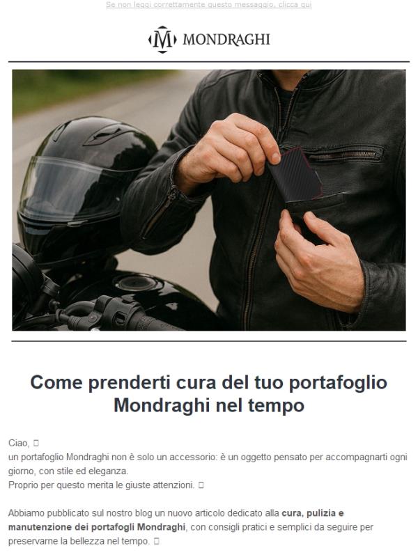 Come prenderti cura del tuo portafoglio Mondraghi nel tempo ⌚