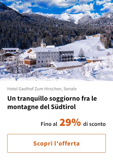 Un tranquillo soggiorno fra le montagne del Südtirol