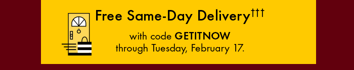 Free Same Day Delivery