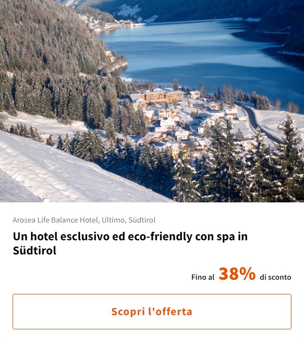 Un hotel esclusivo ed eco-friendly con spa in Südtirol