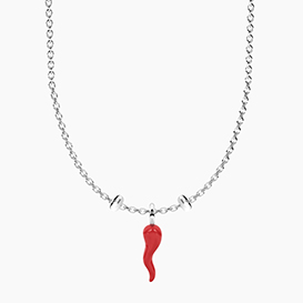 Collana ALBA corta  con ciondolo SCACCIAGUAI