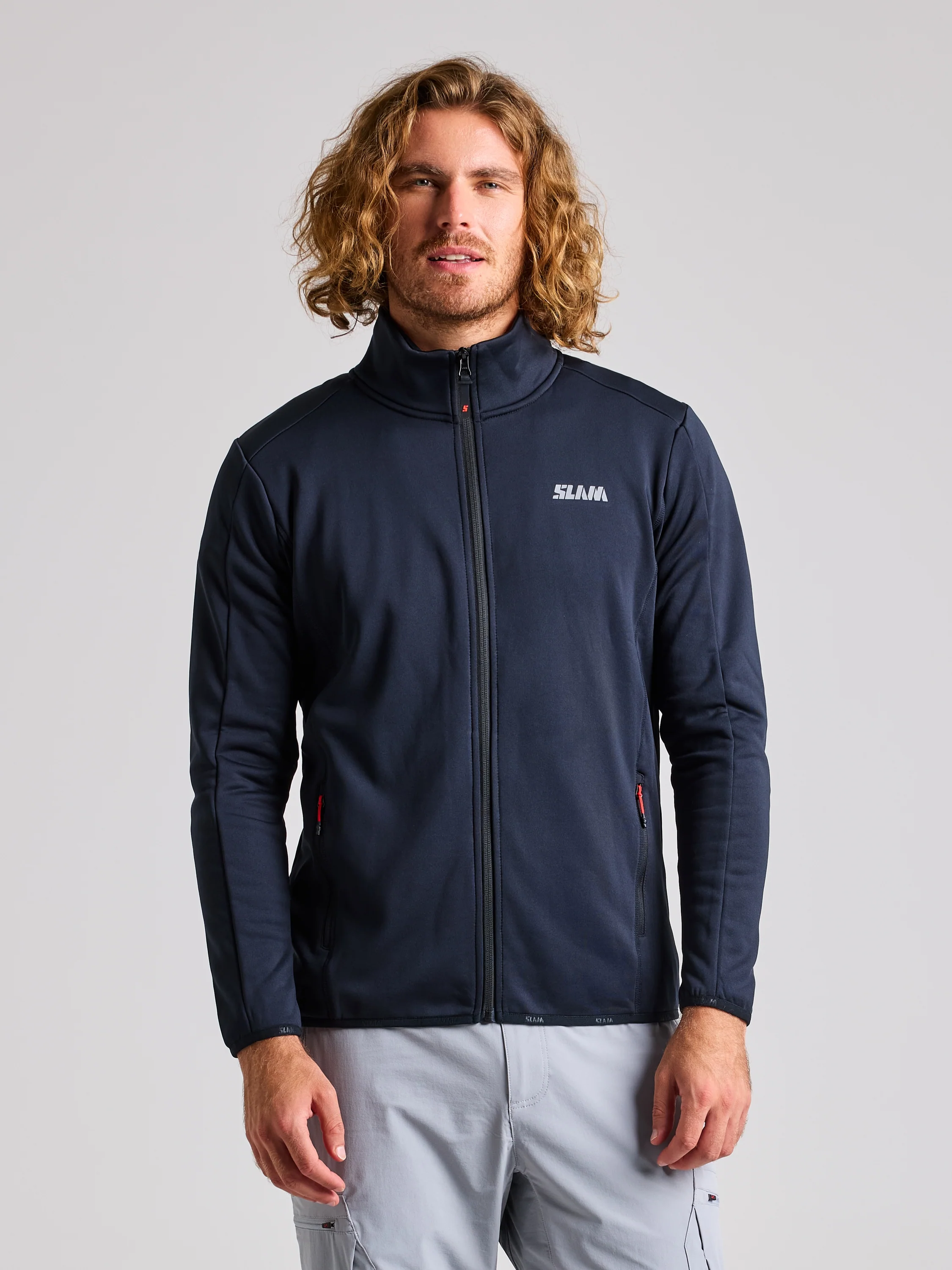 ACTIVE FLEECE POWERSTRETCH - DARK NAVY / XS