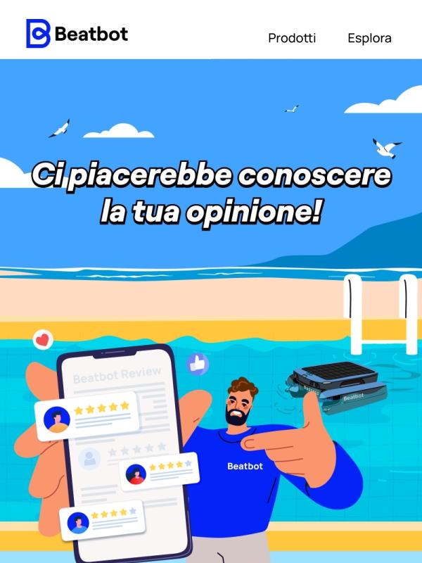 Ci piacerebbe conoscere la tua opinione!
