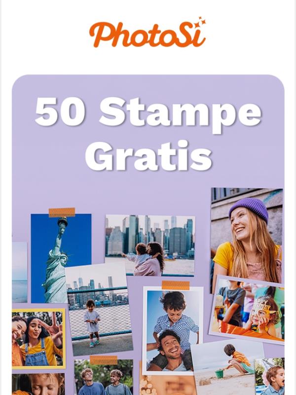 Febbraio ti regala 50 Stampe 🤩