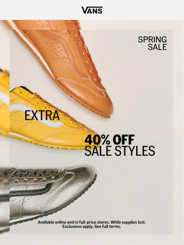 Select Premium footwear now on sale