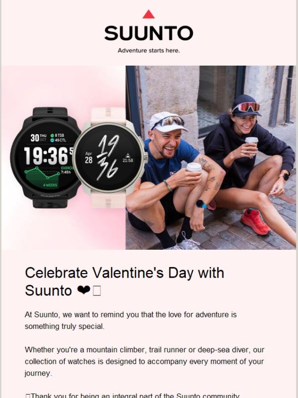 Celebrate Valentine's Day with Suunto ❤️