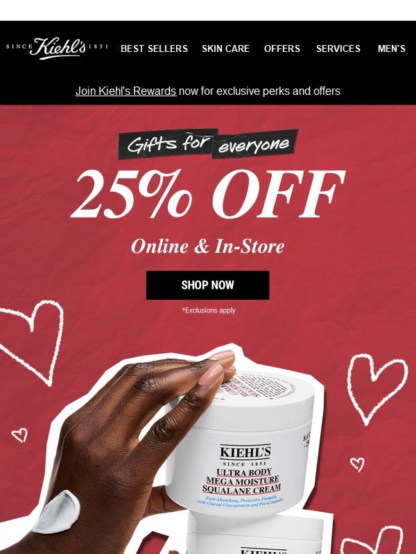 ❤ Happy Heart Day! Treat Yourself to 25% OFF