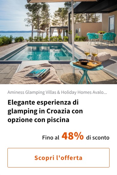 Elegante esperienza di glamping in Croazia con opzione con piscina
