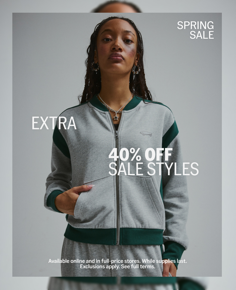 SPRING SALE: EXTRA 40% OFF SALE STYLES