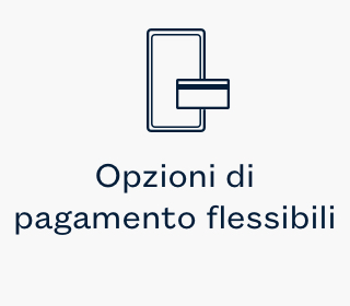 Opzioni di pagamento flessibili