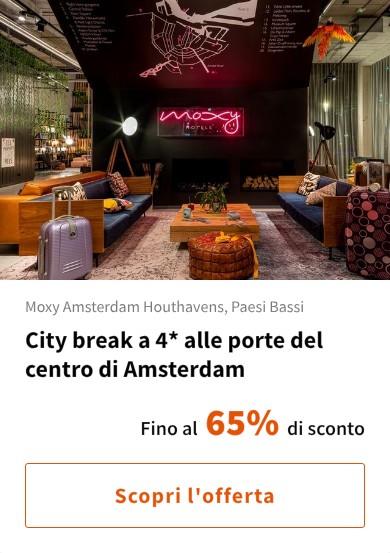 City break a 4* alle porte del centro di Amsterdam